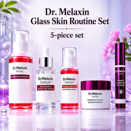 Dr. Melaxin Glass Skin Routine Set Brighten, Smooth & Firm